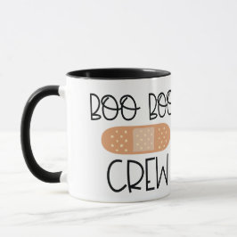 Personalisiertes Niedliches "Boo Boo Crew" Schulkr Tasse