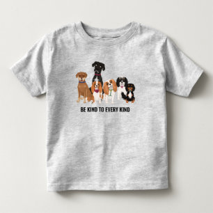 Personalisiertes Niedliches    DogPoster Kleinkind T-shirt