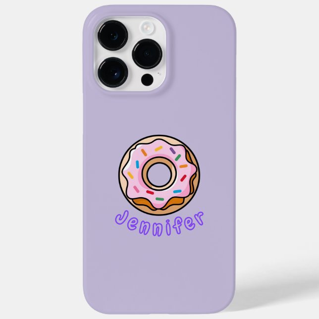 Personalisiertes Niedliches Donut-Design Case-Mate iPhone Hülle (Rückseite)