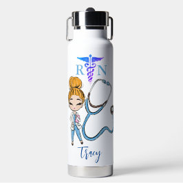 Personalisiertes Niedliches Geschenk für Krankenpf Trinkflasche