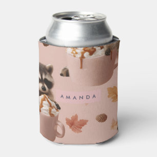 Personalisiertes Niedliches Herbstrennmuster Dosenkühler