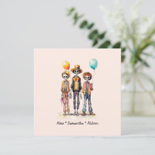 Personalisiertes Niedliches Kid Zombie Halloween (