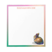 Personalisiertes Niedliches Kleines Bunny Notepad