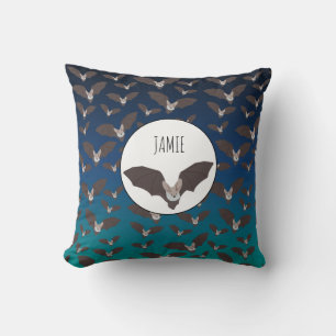Personalisiertes Niedliches Muster eines Bat Patte Kissen
