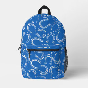 Personalisiertes Niedliches Pferdeshoe-Muster Bedruckter Rucksack