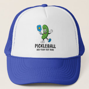Personalisiertes Niedliches Picknick Pickleball Fu Truckerkappe