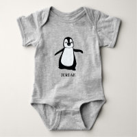 Personalisiertes niedliches Pinguin-Illustrationsb
