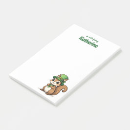 Personalisiertes Niedliches St. Patrick's Day Eich Post-it Klebezettel