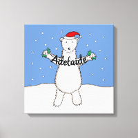 Personalisiertes Niedliches Weihnachtsbärengeschen