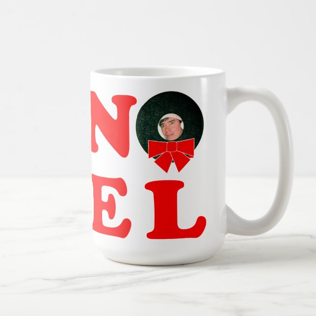 Personalisiertes NOEL Weihnachten Kaffeetasse (Rechts)