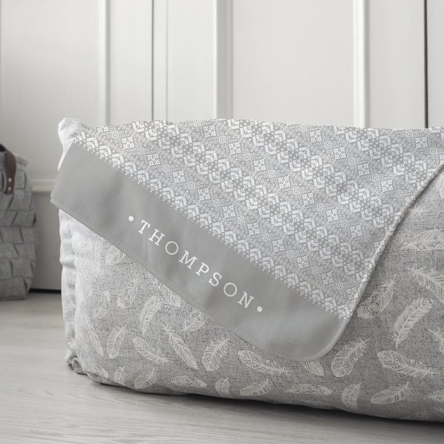 Personalisiertes nordisches Sweater Muster Sherpadecke (Von Creator hochgeladen)