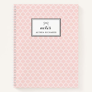 Personalisiertes Notebook in Rosa Notizbuch