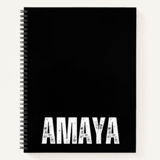 Personalisiertes Notebook mit Amaya Notizbuch