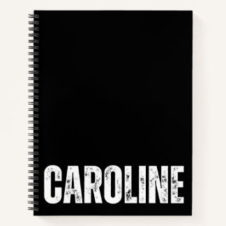 Personalisiertes Notebook mit Caroline Notizbuch