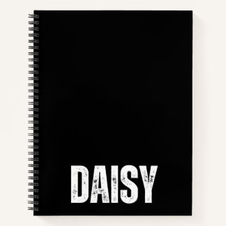 Personalisiertes Notebook mit Daisy Notizbuch