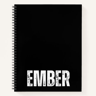 Personalisiertes Notebook mit Ember Notizbuch