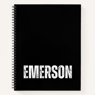 Personalisiertes Notebook mit Emerson Notizbuch