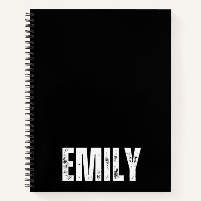 Personalisiertes Notebook mit Emily Notizbuch (Vorderseite)