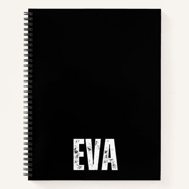 Personalisiertes Notebook mit Eva Notizbuch (Vorderseite)
