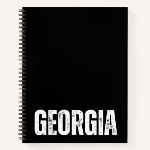 Personalisiertes Notebook mit Georgia Notizbuch