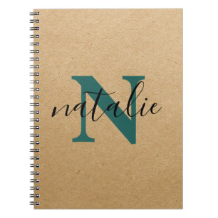 personalisiertes Notebook mit gerecycelt Papieraus Notizblock