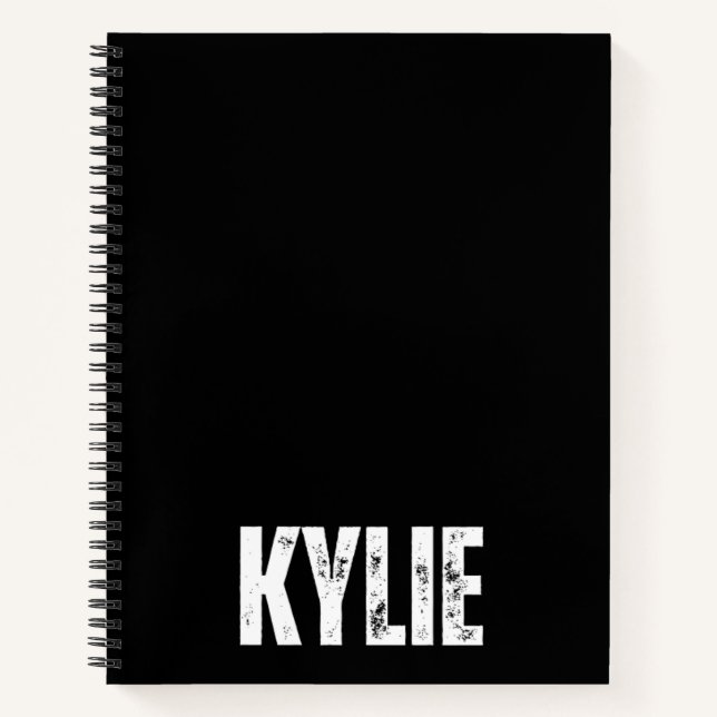 Personalisiertes Notebook mit Kylie Notizbuch (Vorderseite)