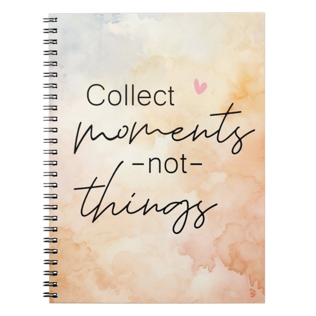 Personalisiertes Notebook - Motivierend Angebot Notizblock (Vorderseite)