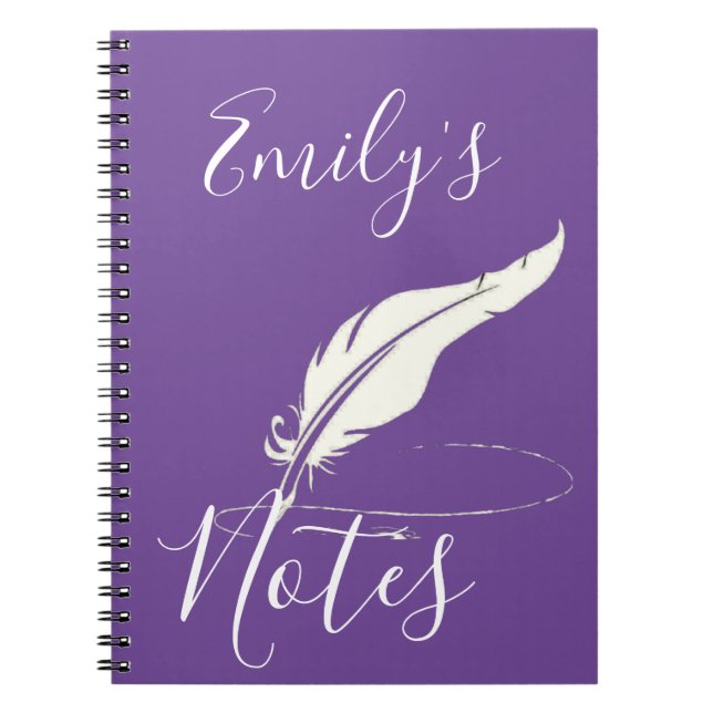 Personalisiertes Notebook Notizblock (Vorderseite)
