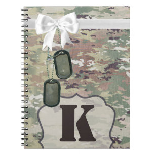Personalisiertes Notizbuch Armee OCP Camo Uniform Notizblock