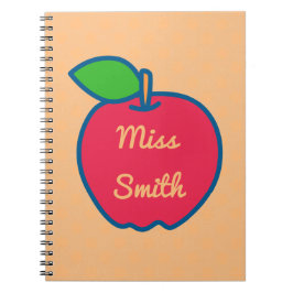 Personalisiertes Notizbuch irgendein Notizblock