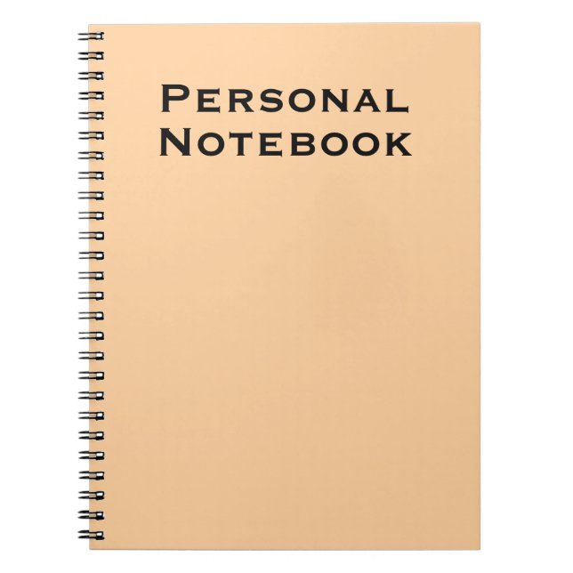 Personalisiertes Notizbuch Journal Notizblock (Vorderseite)