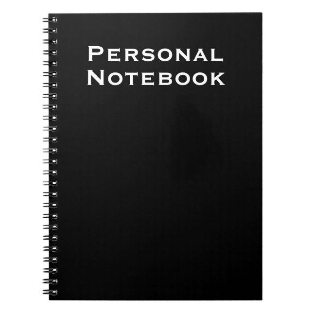 Personalisiertes Notizbuch Journal Notizblock (Vorderseite)
