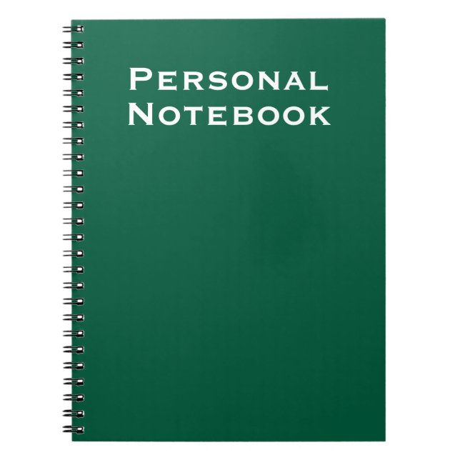 Personalisiertes Notizbuch Journal Notizblock (Vorderseite)
