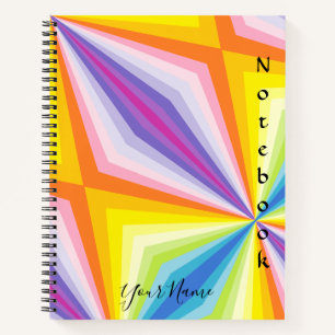 Personalisiertes Notizbuch Psychedelic - HAMbyWG