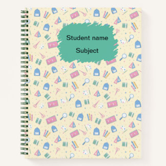 Personalisiertes Notizbuch zum Schulbeginn | Benut