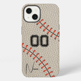 Personalisiertes Nummer- und Namens-Baseball-Custo iPhone 13 Hülle