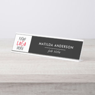 Personalisiertes Office- und Business-Zeichen Schreibtischnamensplakette