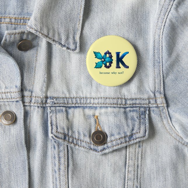 Personalisiertes „OK“-Design Button (Beispiel)