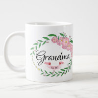 Personalisiertes Oma Errichtet Blume Kranz
