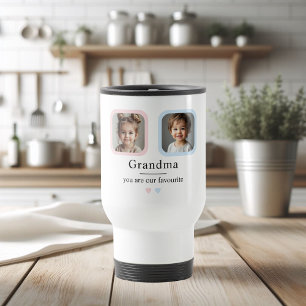 Personalisiertes Oma-Foto-Geschenk Reisebecher
