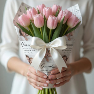 Personalisiertes Oma-Foto individuelles Geschenk Geschenkpapier