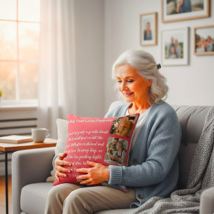 Personalisiertes Oma-Geschenk - Ein Kuss, der für  Kissen