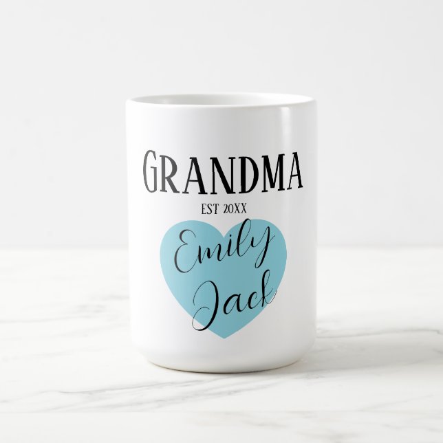 Personalisiertes Oma-Skript Name Kaffeetasse (Mittel)