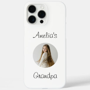 Personalisiertes Opa-Geschenk - Großkindgesicht - iPhone 16 Pro Max Hülle