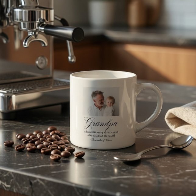 Personalisiertes Opa-Geschenk nach Maß Espressotasse (Von Creator hochgeladen)