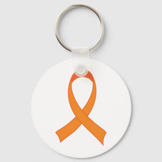 Personalisiertes Orange Ribbon Awareness-Geschenk Schlüsselanhänger