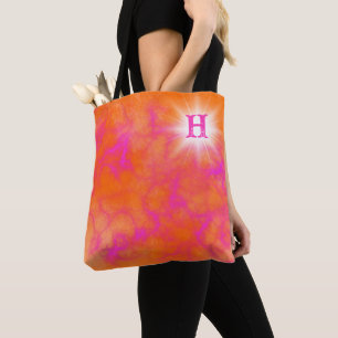 Personalisiertes Orange und Rosa