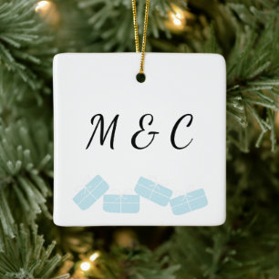Personalisiertes Ornament mit Niedlicher Geschenki
