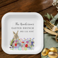 Personalisiertes Ostereier-Such-Brunch-Häschen-Blu
