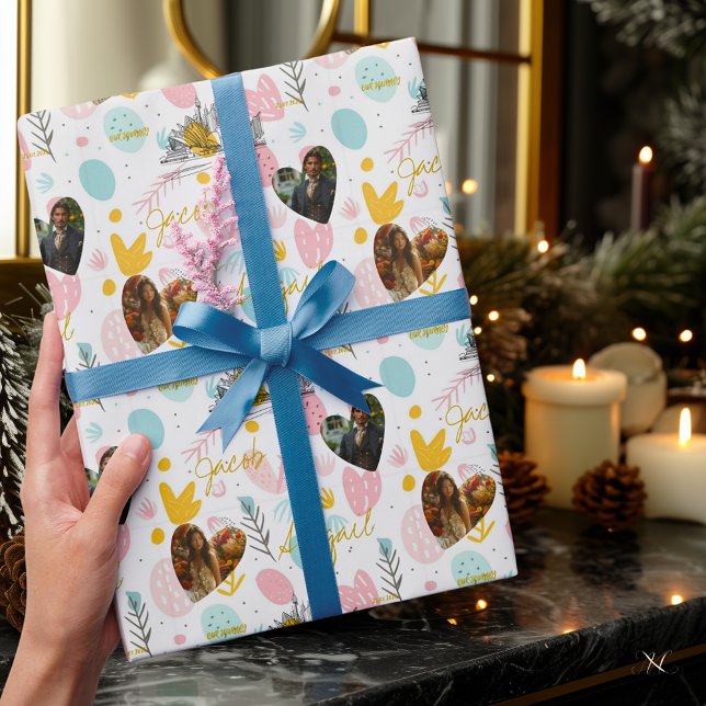 Personalisiertes Osterfeierungspapier Geschenkpapier (Von Creator hochgeladen)